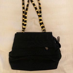 Authentic Salvatore Ferragamo Chain Shoulder Bag